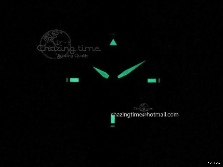 MIROTIME 0721 Mark XVII 1:1 MK Maker Best Edition SS Black Dial On Black Leather Strap A Sporty 7372